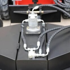 Alternative view of Heavy-Duty Skid Steer Rotary Lawn Mower and Brush Cutter Attachment