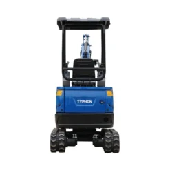 Alternative view of TYPHON TERROR XVII Heavy-Duty Mini Excavator – 3800 lbs Rubber Track Digger with Kubota D902 Diesel Engine