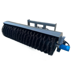 Alternative view of 72" Hydraulic Sweeper Broom Attachment (16-21 GPM) – For Skid Steers