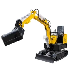 600mm Heavy-Duty Hydraulic Tilting Bucket – For TYPHON & 3-Ton Mini Excavators