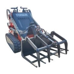 Heavy-Duty Skid Steer Industrial Grapple Bucket Attachment