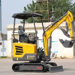Alternative view of TYPHON TERROR XIX STORM 1.8-Ton Mini Excavator – High-Performance Crawler Trench Digger with Integrated Boom Swing