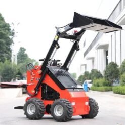 TYPHON STOMP Wheeled Mini Skid Steer Loader – 1,800 lbs, 23 HP Briggs & Stratton Gas EPA Engine