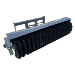 72" Hydraulic Sweeper Broom Attachment (16-21 GPM) – For Skid Steers