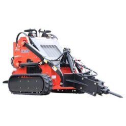 Heavy-Duty Skid Steer Hydraulic Hammer Concrete Breaker Attachment