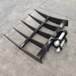 20.5" Heavy-Duty Mini Excavator Rake Attachment – For TYPHON & 3-Ton Mini Excavators