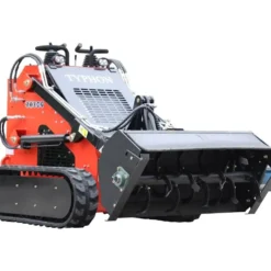 Heavy-Duty Skid Steer Rotary Plow and Tiller Attachment