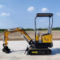 Alternative view of 1-Ton Mini Small Excavator – 13.5HP Briggs & Stratton Gasoline Engine EPA-Certified Micro Crawler Digger