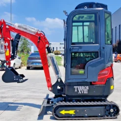 Alternative view of 2-Ton Mini Excavator Digger Tractor – EPA-Certified Kubota D902 Diesel Engine