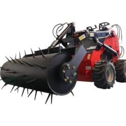 Alternative view of Heavy-Duty Skid Steer Lawn Scarifier and Dethatcher Attachment