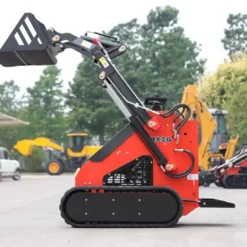 Alternative view of Heavy-Duty Skid Steer Rock Bucket Attachment – Industrial Skeleton Rock Grapple Layout