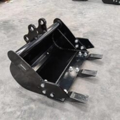 500mm Heavy-Duty Toothed Trenching Bucket – For TYPHON & 3-Ton Mini Excavators