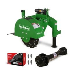 24" Heavy-Duty Commercial PTO Stump Grinder (34 Carbide Teeth) – For 15-45 HP Tractors