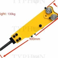 Alternative view of Heavy-Duty Top-Mount Hydraulic Breaker Hammer – For 2.5-Ton Mini Excavators