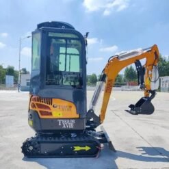 TYPHON TERROR XVIII Prestige 2-Ton Mini Excavator – Premium Crawler Digger with Genuine Kubota D902 Diesel Engine