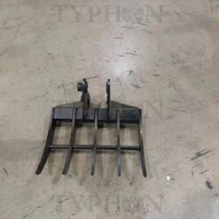 Alternative view of 22" Heavy-Duty Mini Excavator Rake Attachment – For 2 to 3.5-Ton Diggers