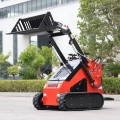 Heavy-Duty Skid Steer Rock Bucket Attachment – Industrial Skeleton Rock Grapple Layout