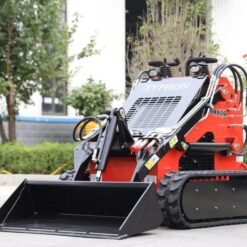 Alternative view of TYPHON STOMP Tracked Mini Skid Steer Loader – 22.1 HP Honda Gas Engine