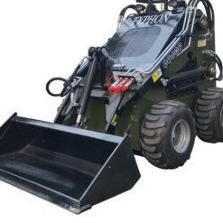 TYPHON STOMP Wheeled Mini Skid Steer Loader – 22.1 HP Honda Gas Engine