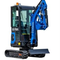TYPHON 18 FLEX PRO 1.8-Ton Mini Excavator – Complete Jobsite Solution with 12 Versatile Attachments