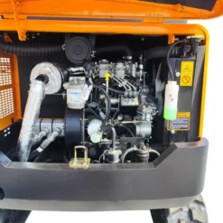 Alternative view of TYPHON NT30 3-Ton Mini Excavator – Genuine Kubota Diesel Engine Heavy-Duty Crawler Digger with 12 Free Attachments