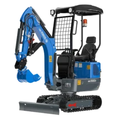 Alternative view of RIPPA R10 1-Ton Mini Excavator – The Ultimate Ultra-Compact Powerhouse | Fits Through Standard Gates & Doors!